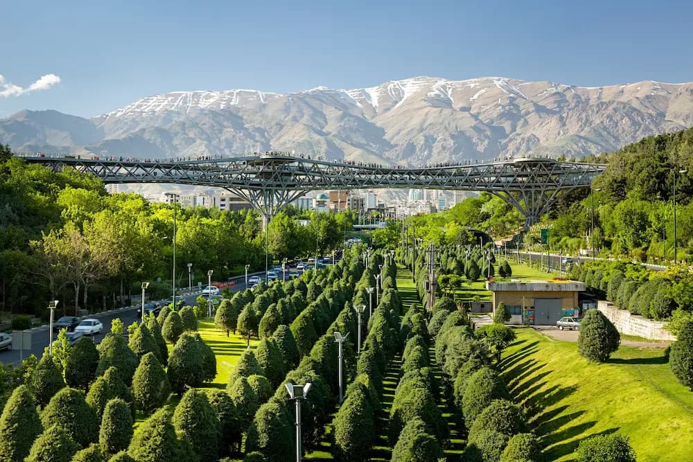 An Architectural Icon Connecting Tehran's Green Spaces